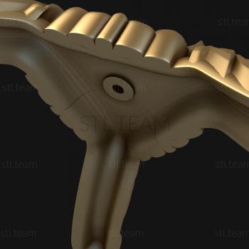 3D model Acanthus leaf (STL)